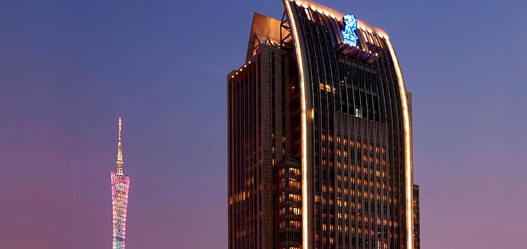 廣州富力麗思卡爾頓酒店外觀圖